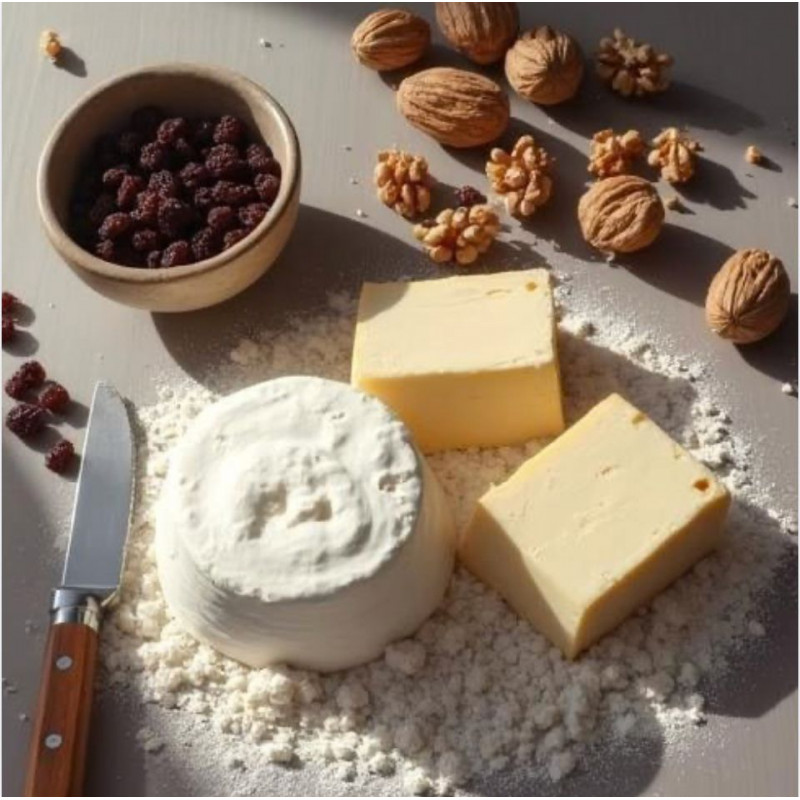 Ricota, Nozes e Uva Passa