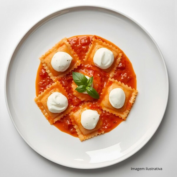 RAVIOLI DE MUSSARELA DE BÚFALA